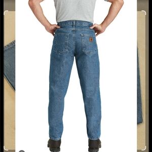 Carhartt Mens Relaxed Straight Jeans Size 42x30